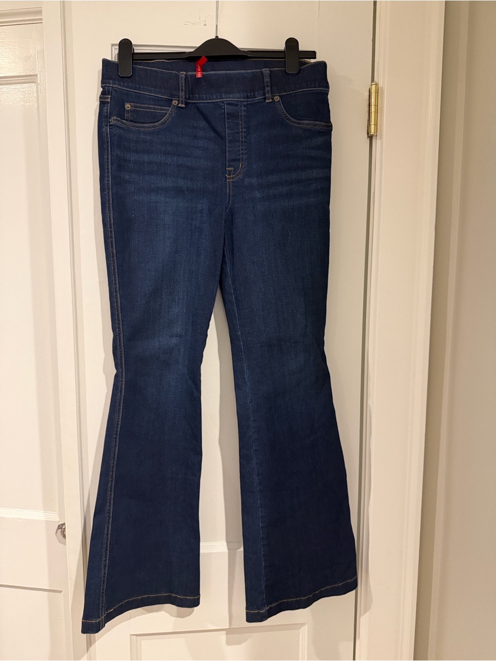 SPANX Dark Blue Petite Bootcut  Flare Jeans
